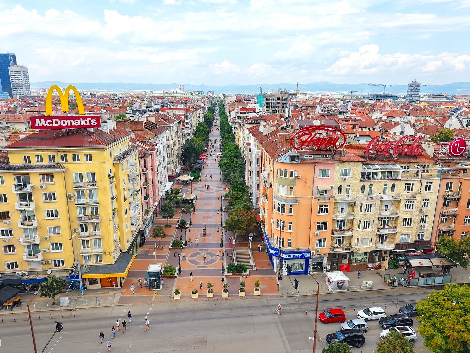 outside, view from balcony