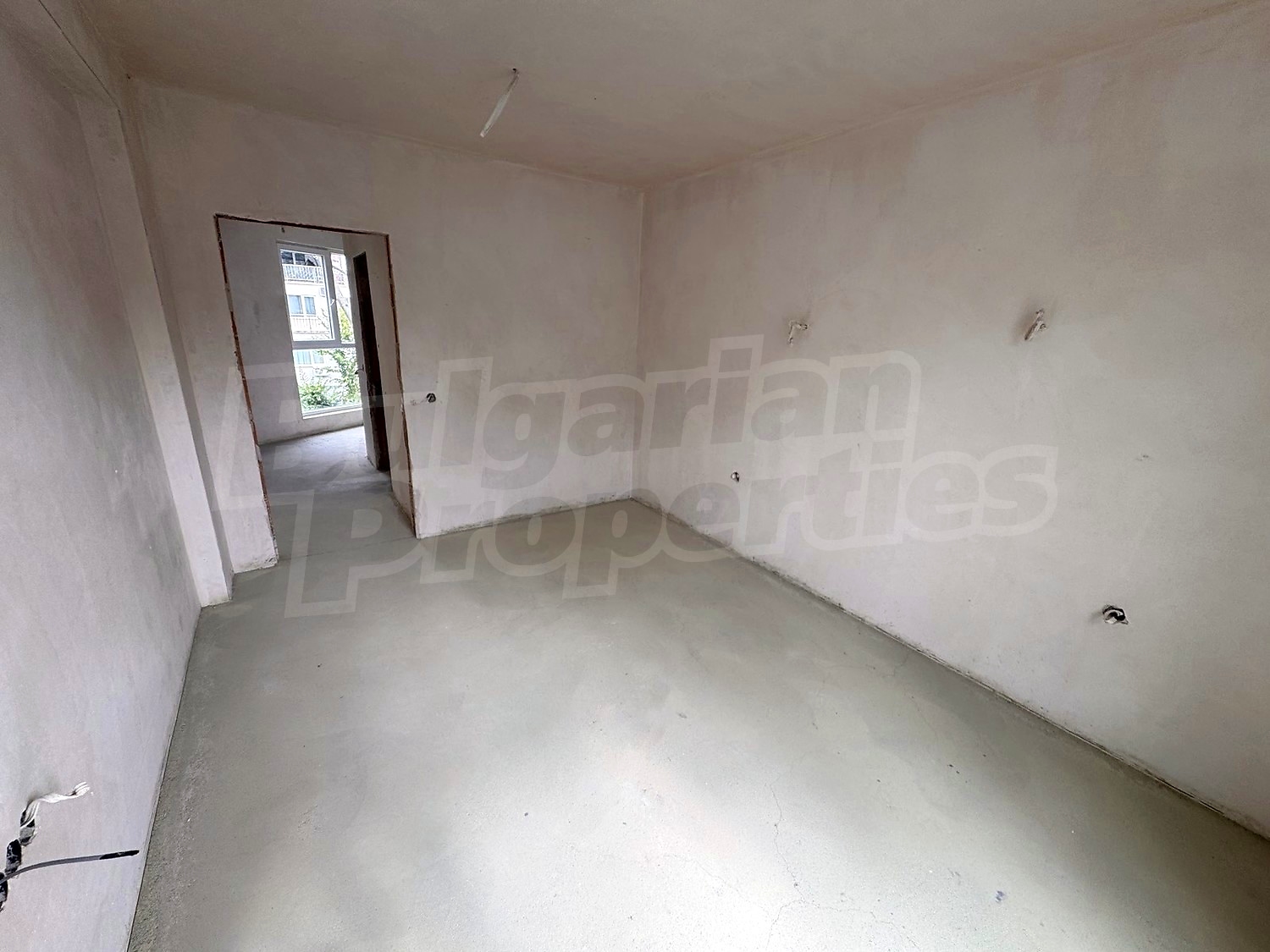 inside, unfurnished