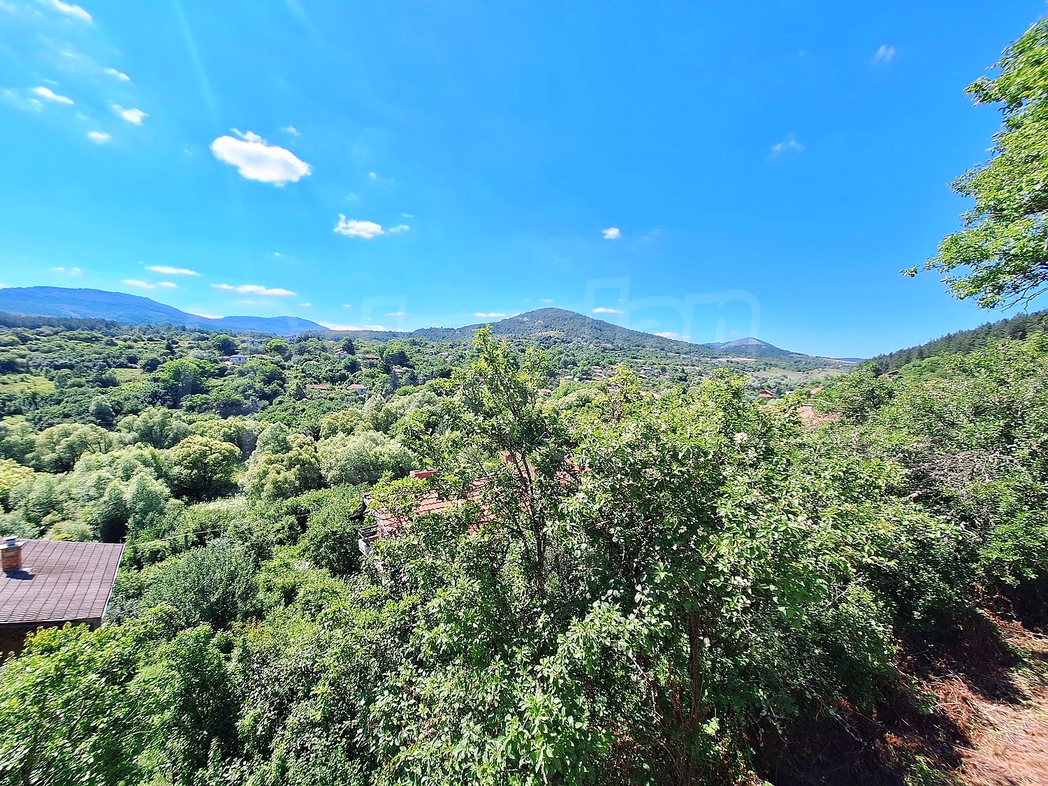 outside, mountain, green area