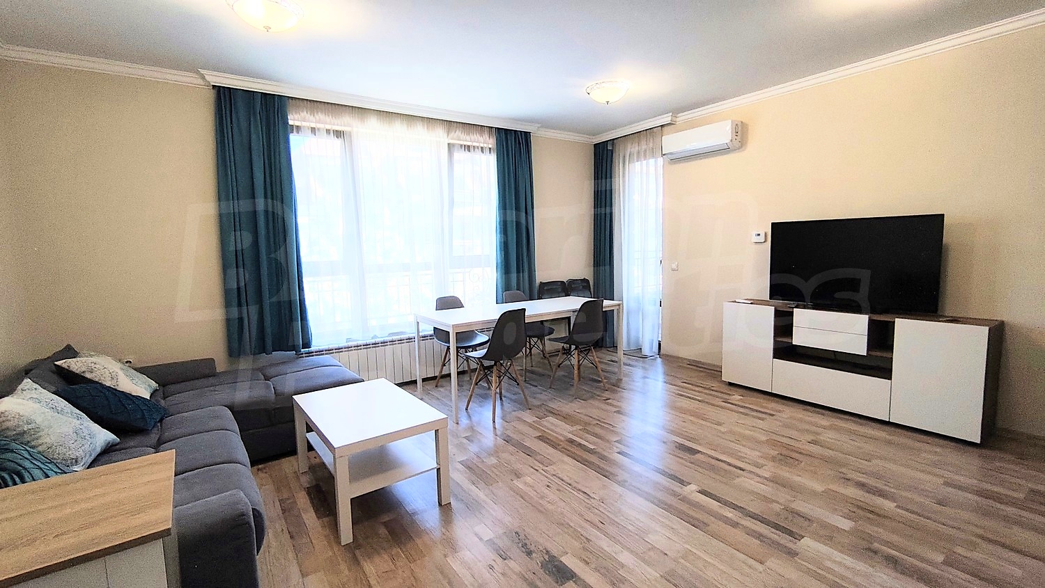 inside, living room, furnished