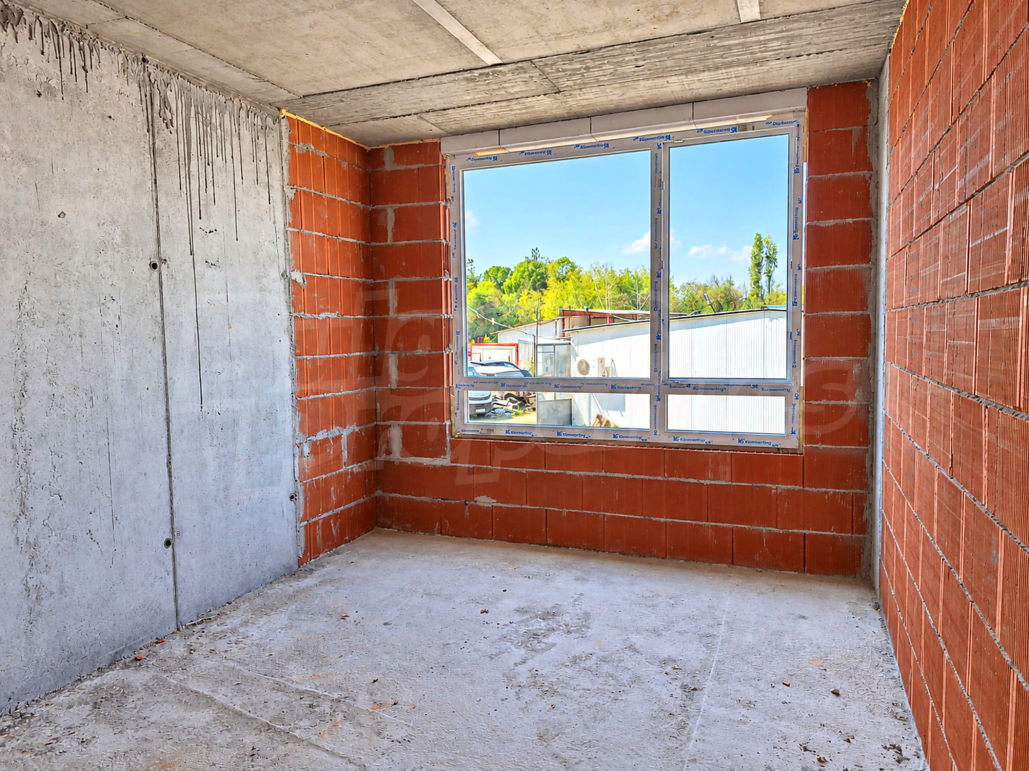 inside, view from balcony