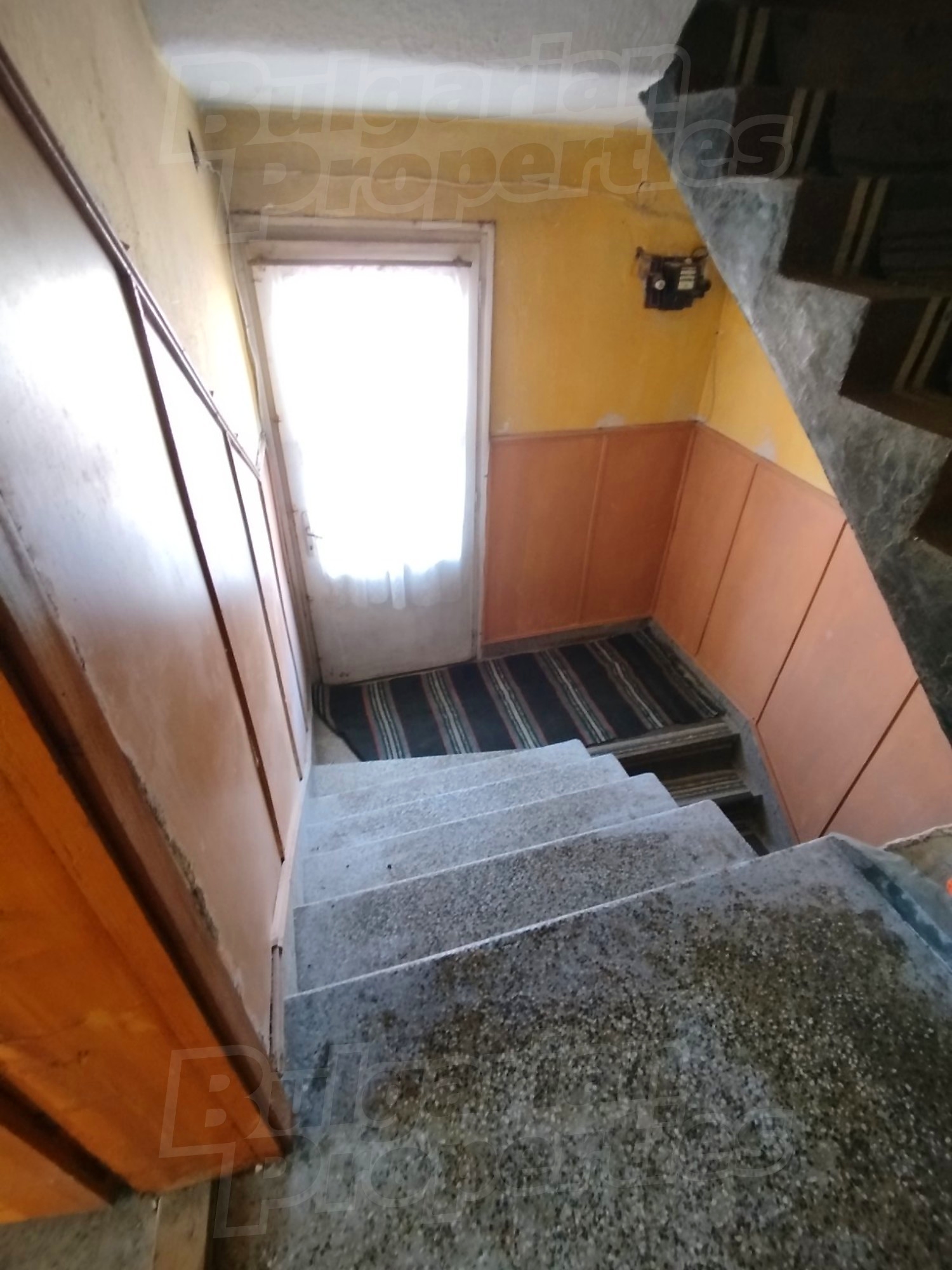 stairs, inside building entrance