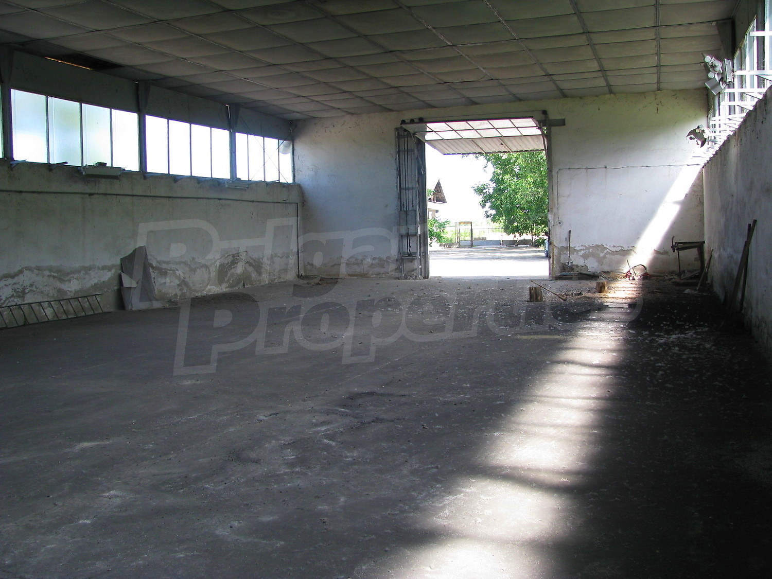 inside