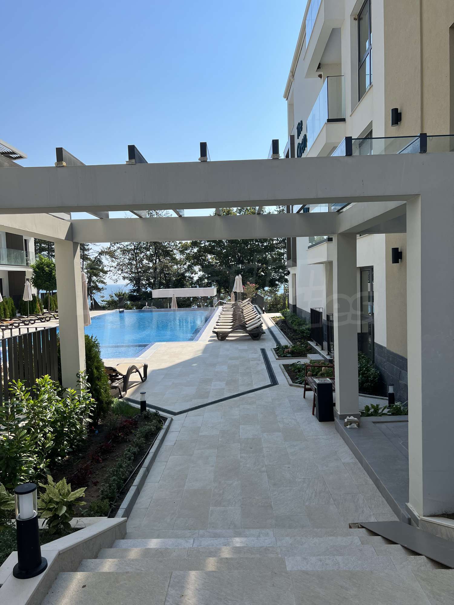 outside, pool, garden