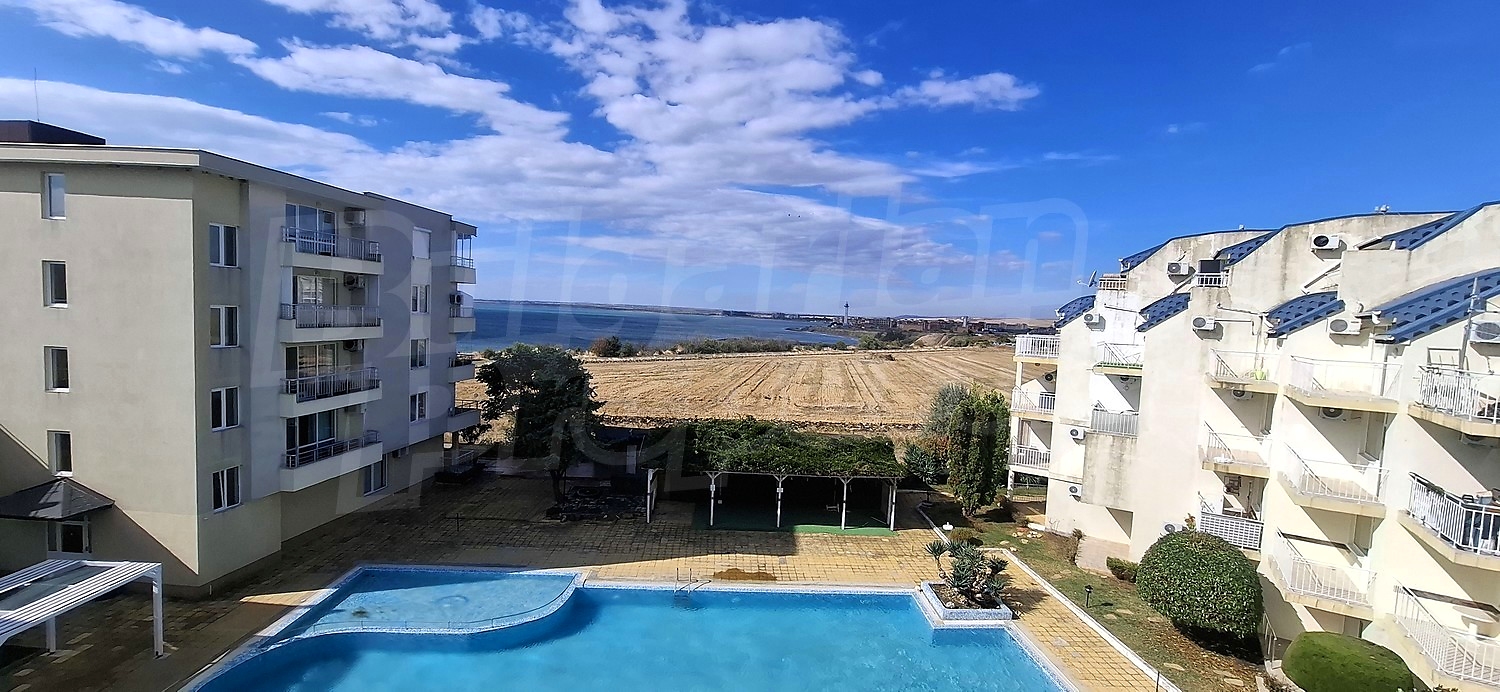 outside, pool, sea, view from balcony