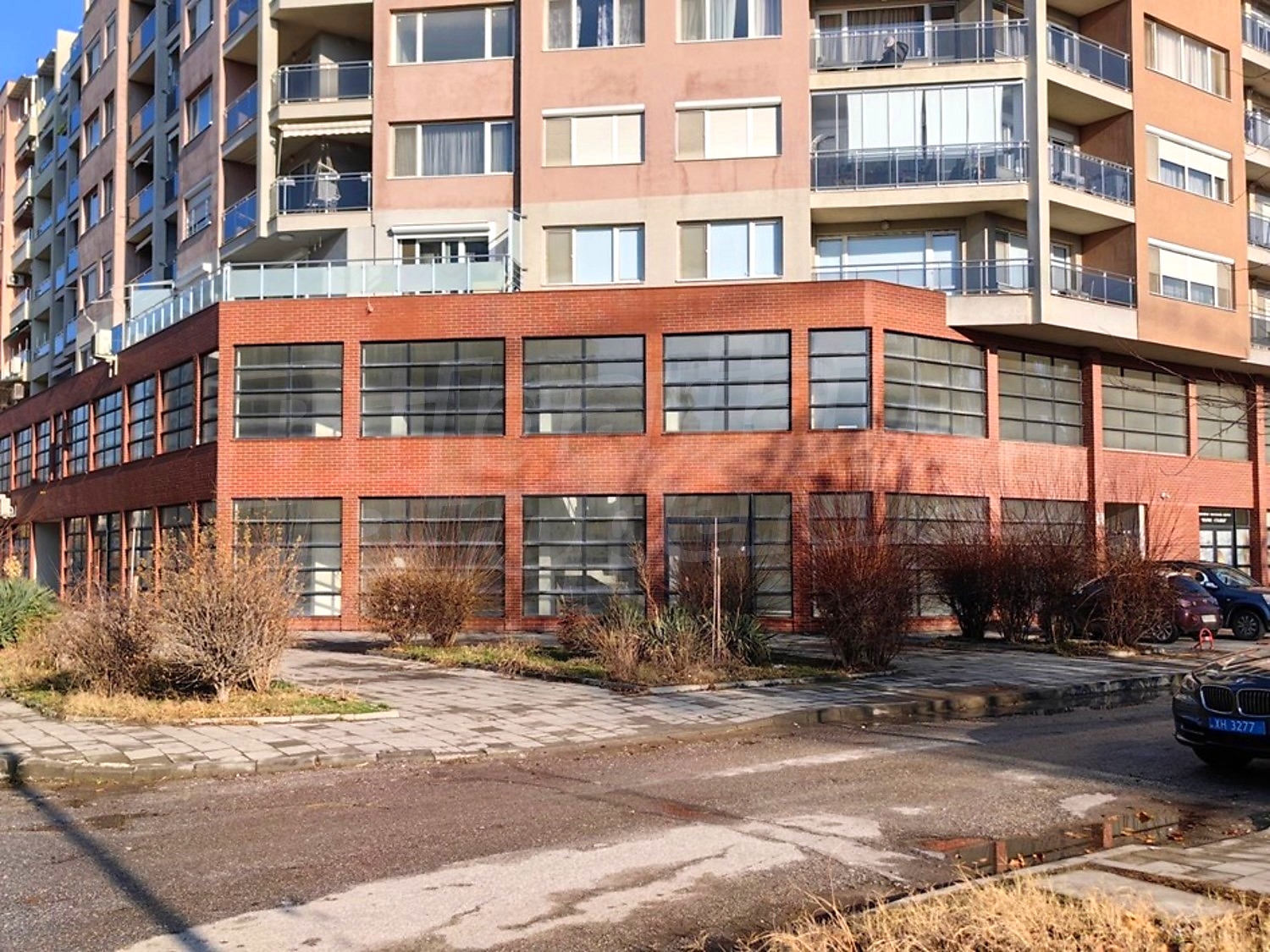 facade, parking, outside