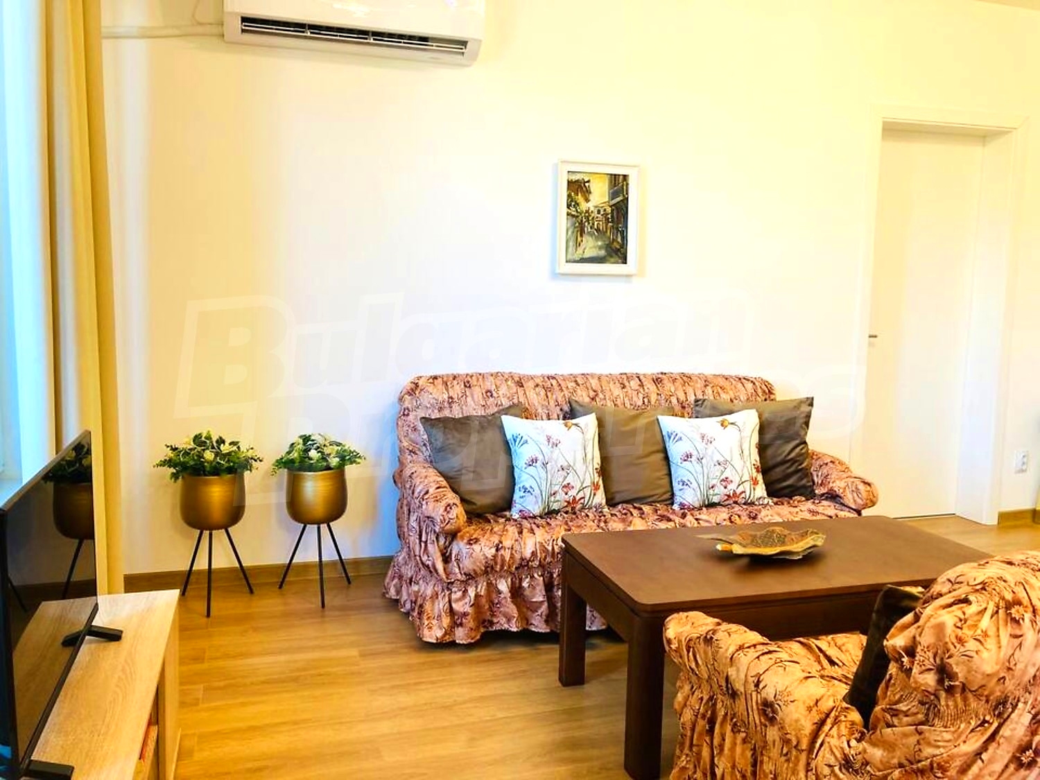 inside, living room, furnished