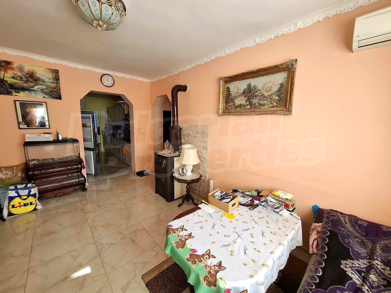 inside, living room, furnished