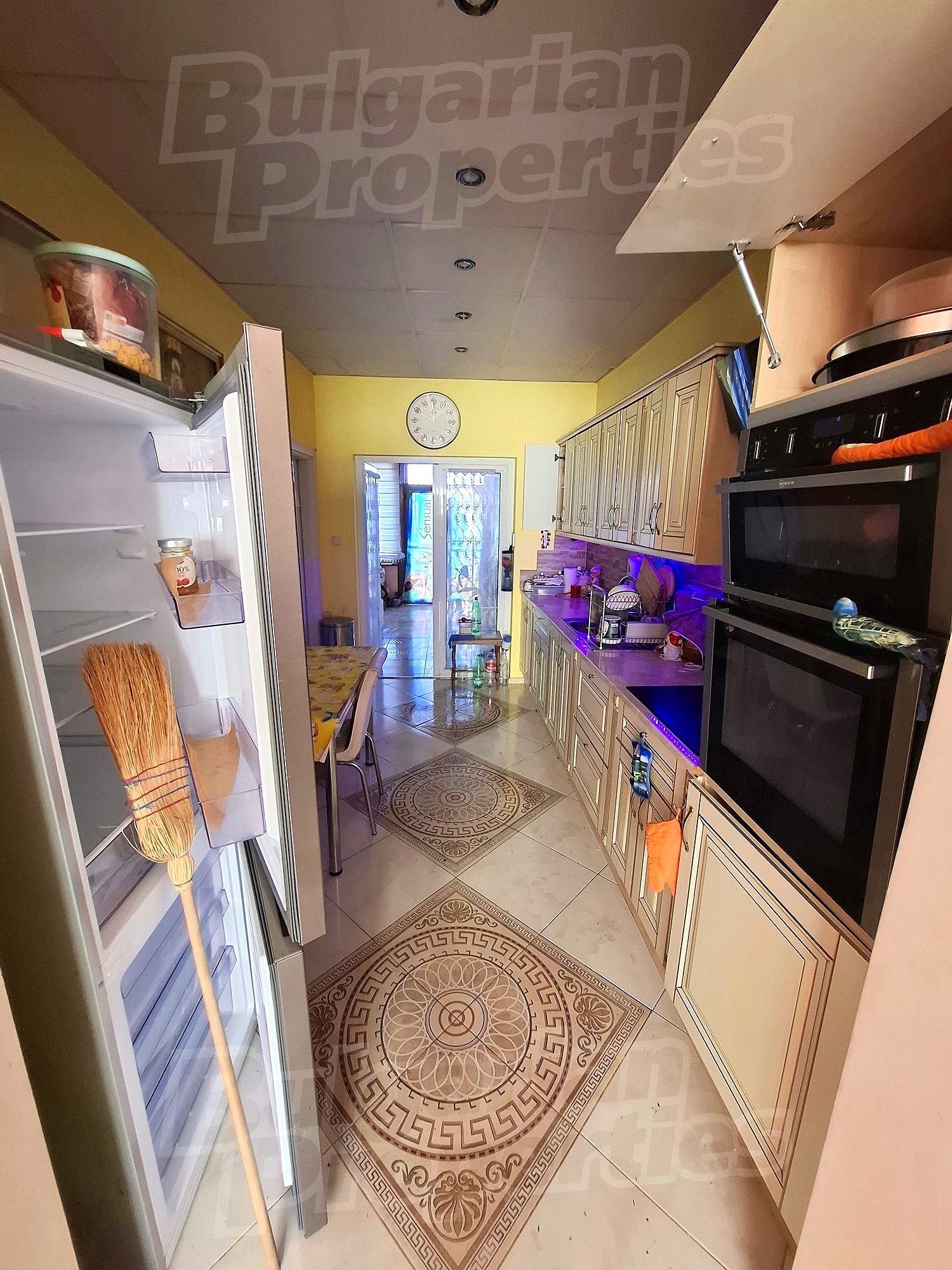 inside, kitchen, furnished