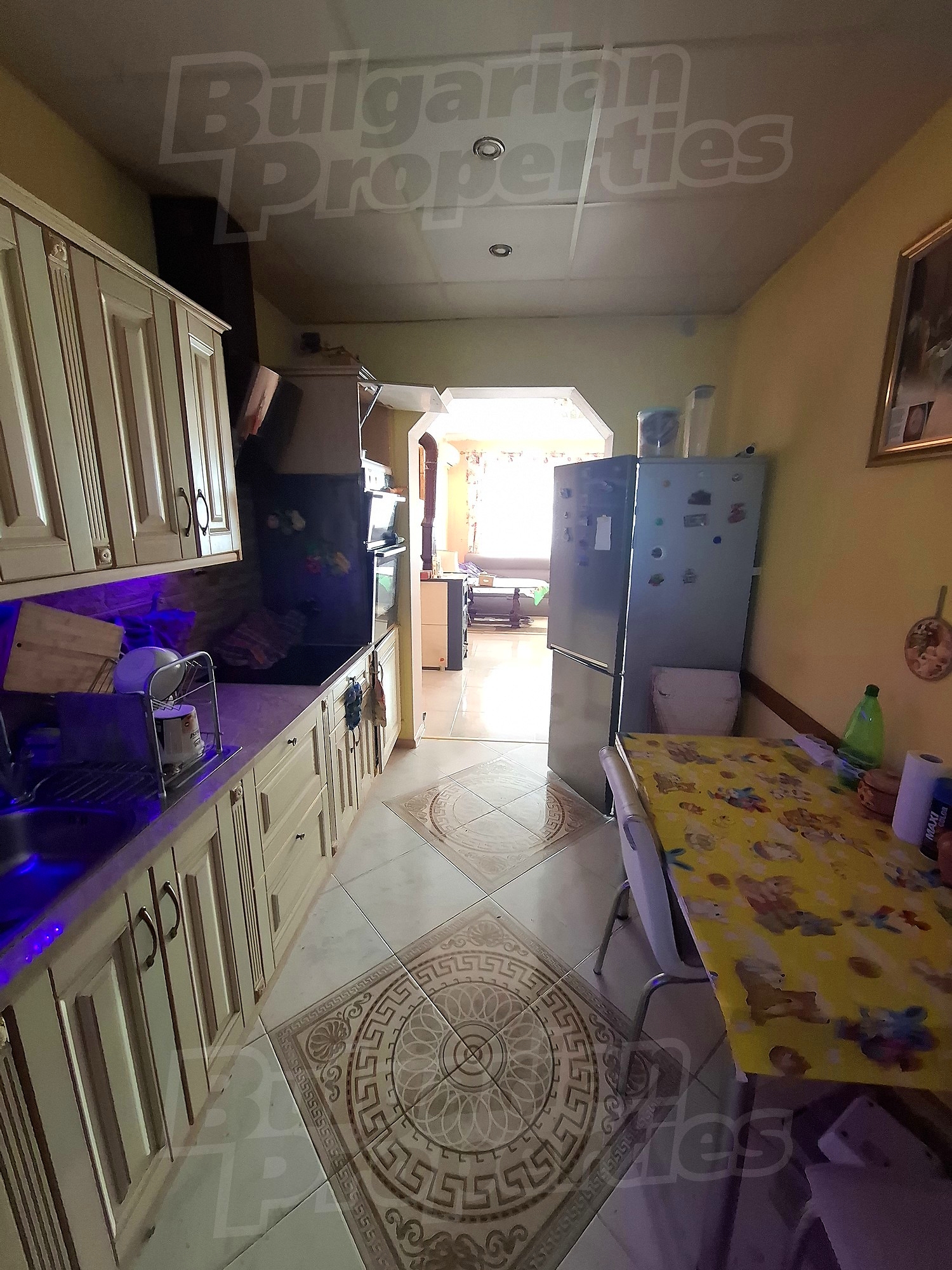 inside, kitchen, furnished