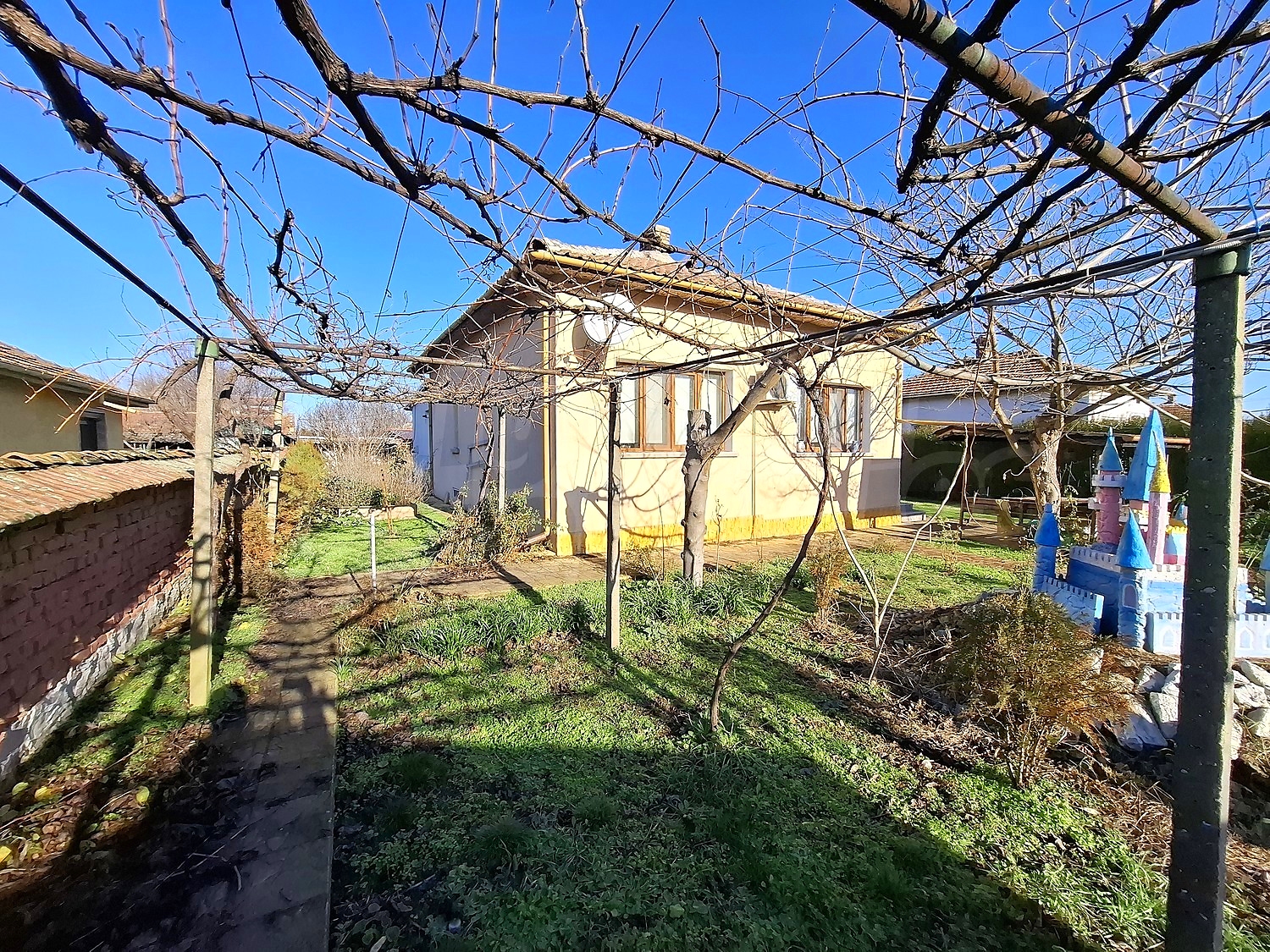outside, garden, facade