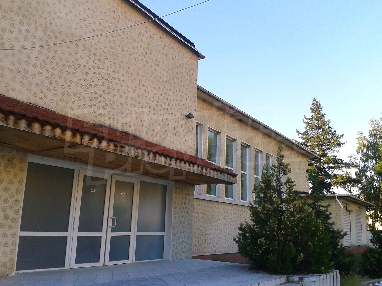 facade, outside, garden