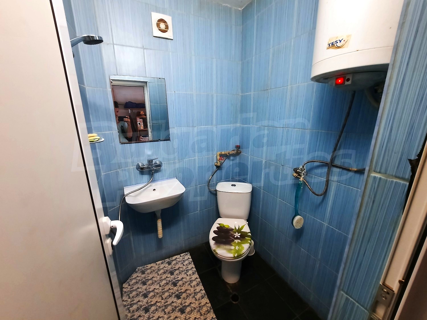 inside, bathroom, toilet