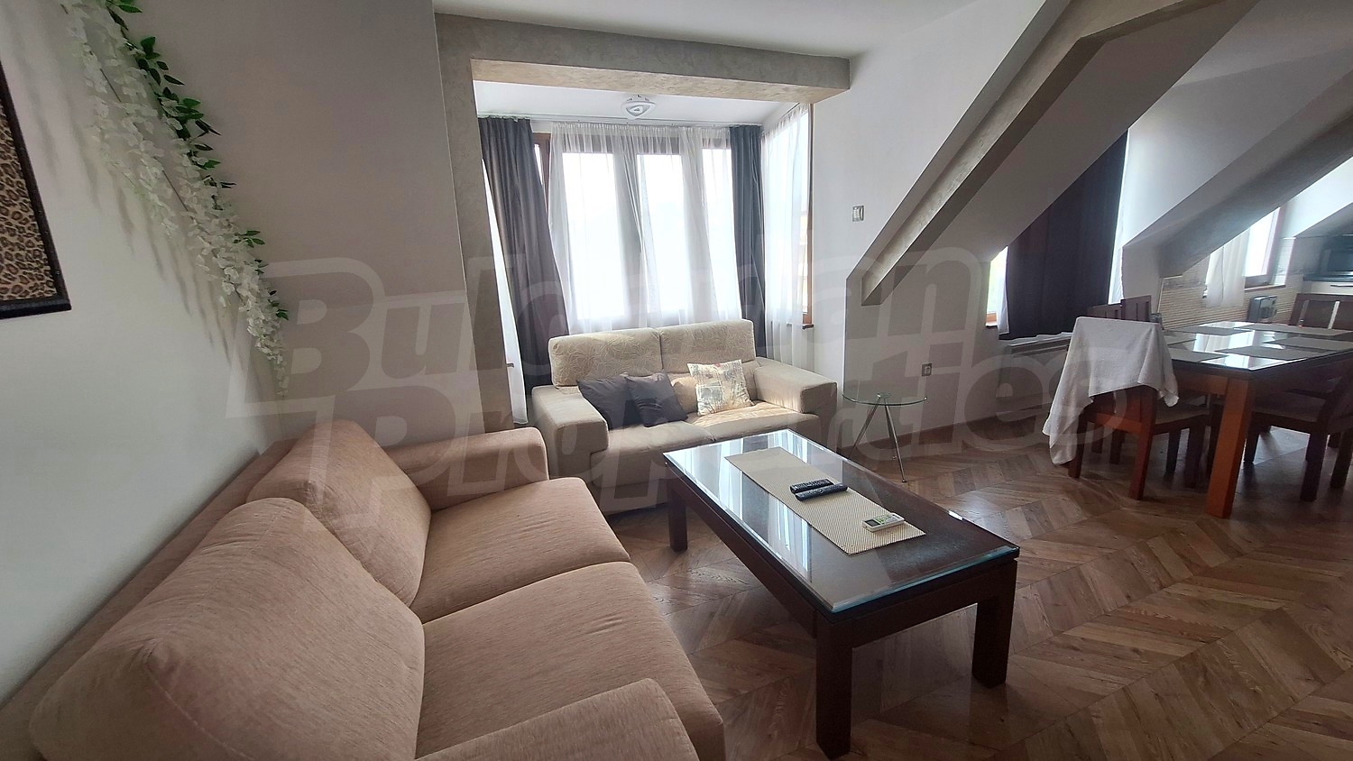inside, living room, furnished