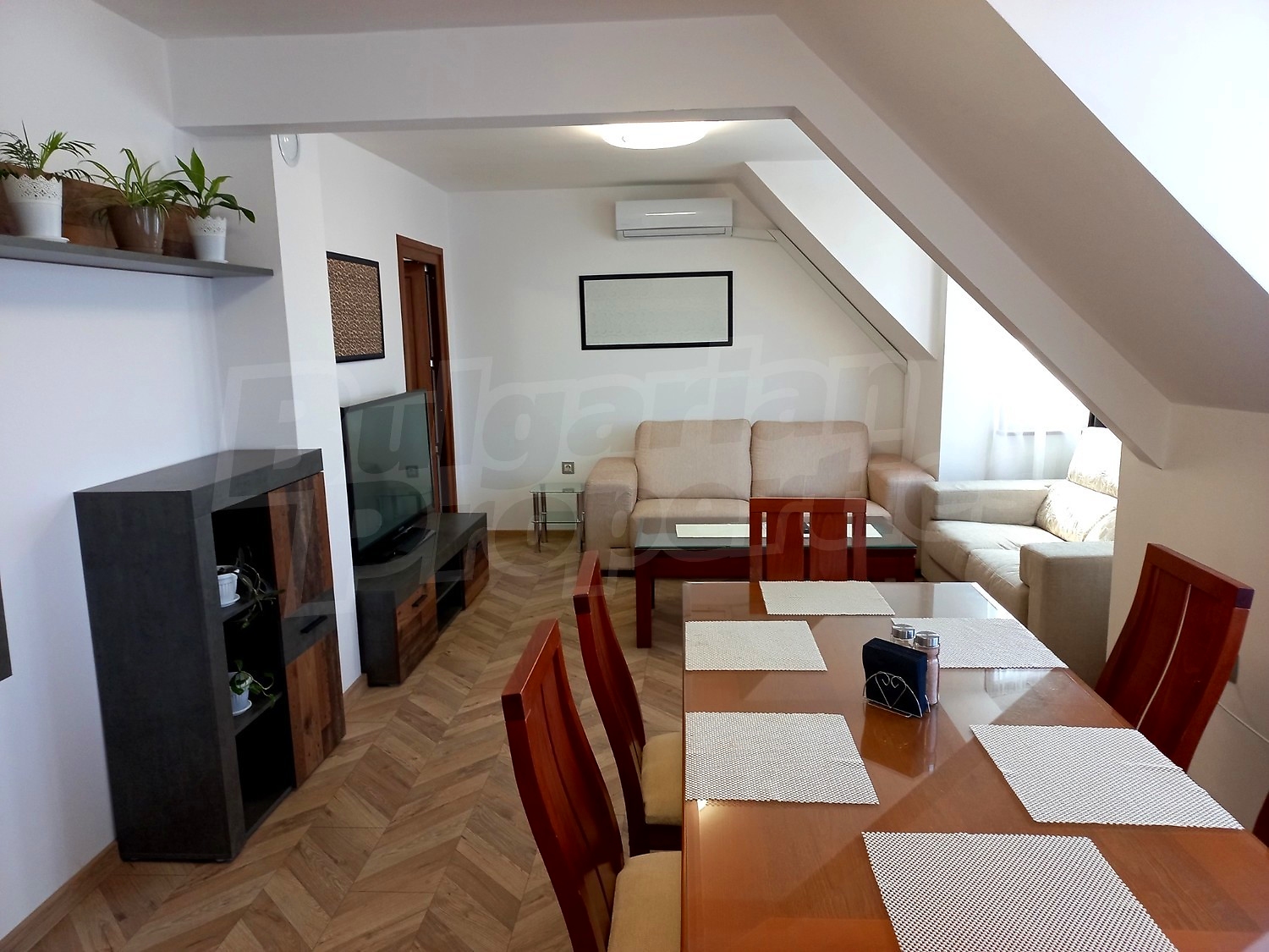 inside, living room, furnished