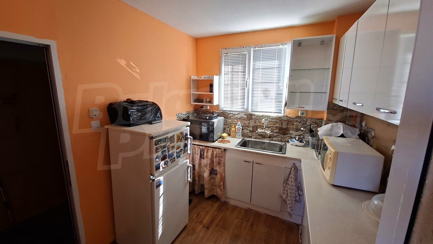 inside, kitchen, furnished
