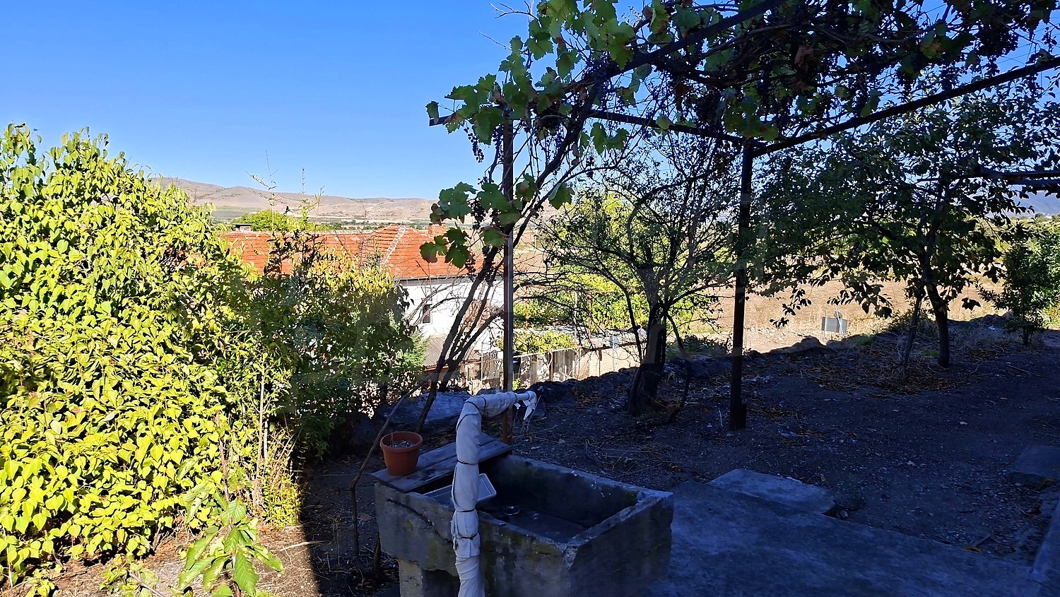 outside, garden, mountain, green area