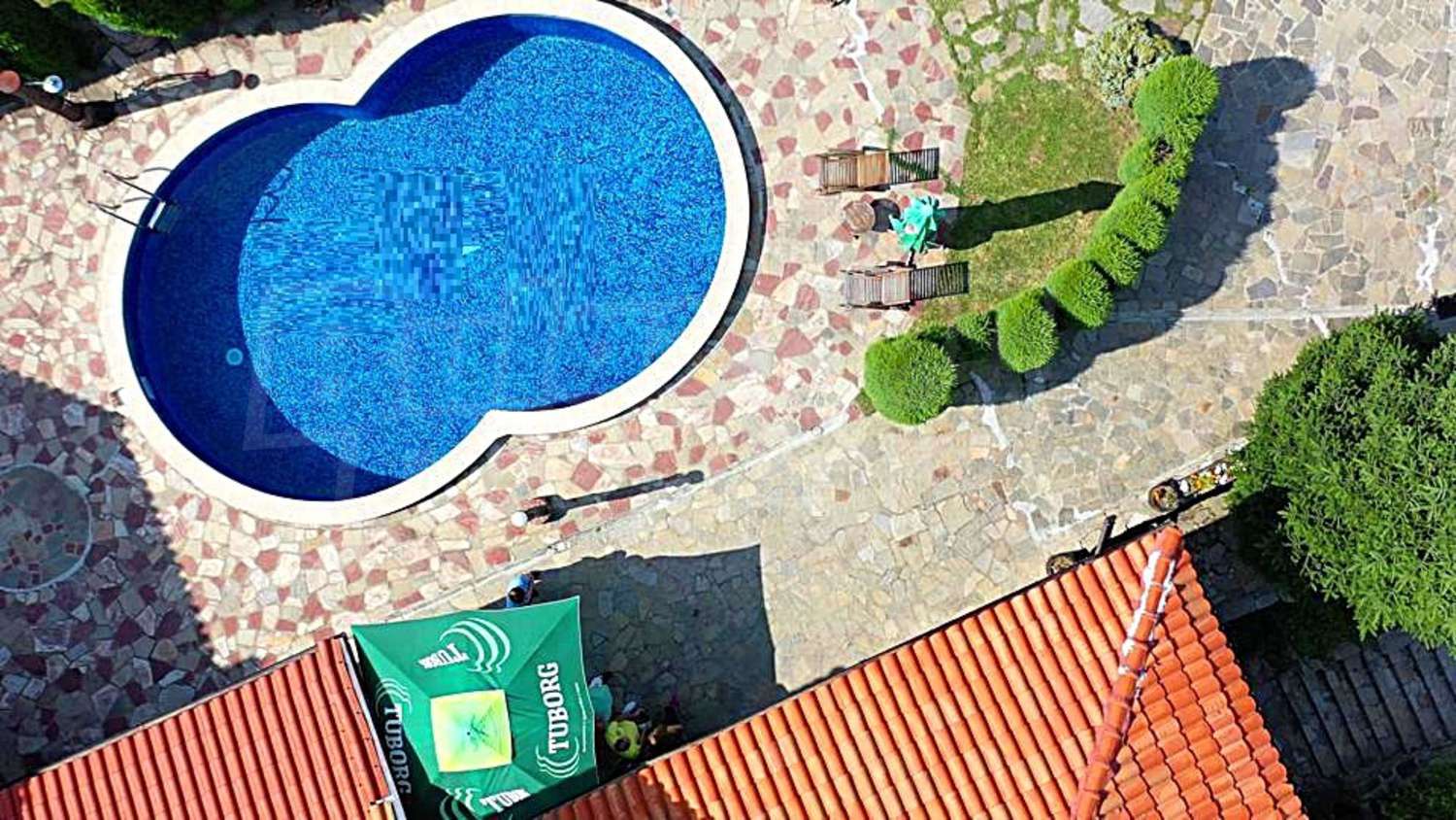 outside, pool, garden