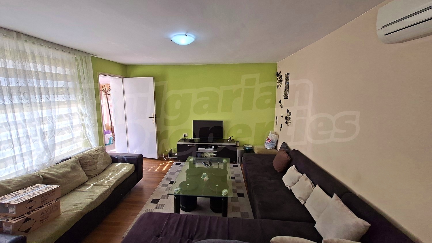 inside, living room, furnished