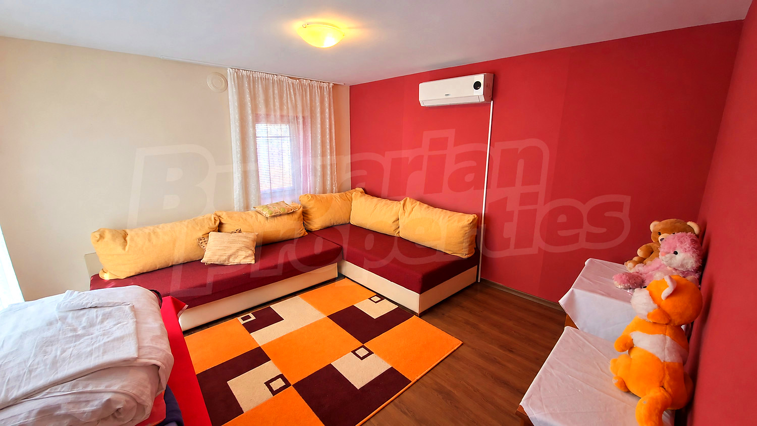 inside, living room, furnished