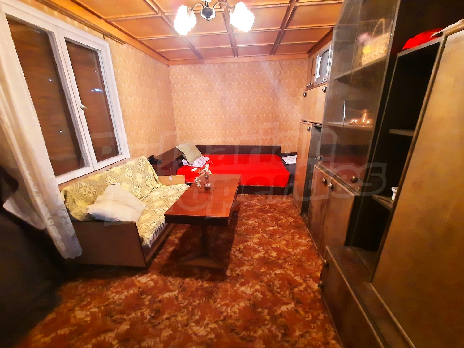 inside, living room, furnished