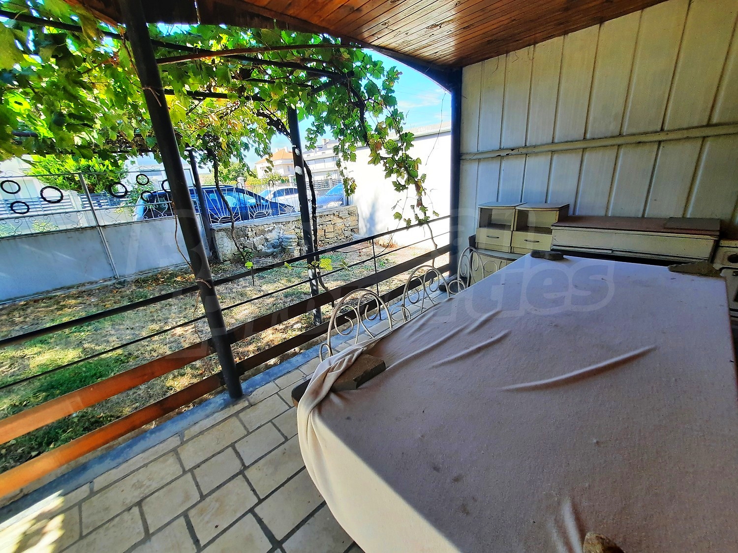 outside, garden, balcony