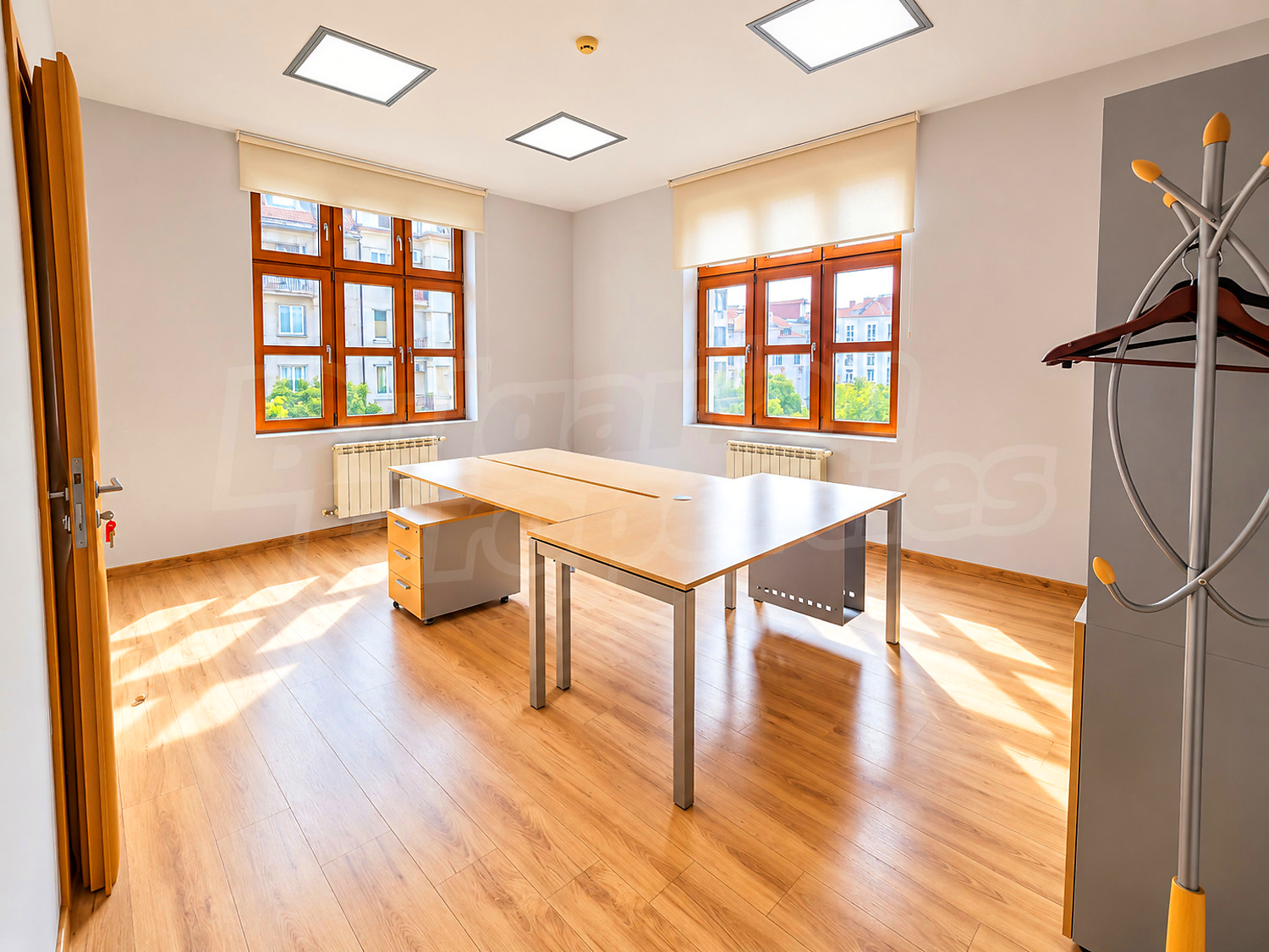 inside, furnished