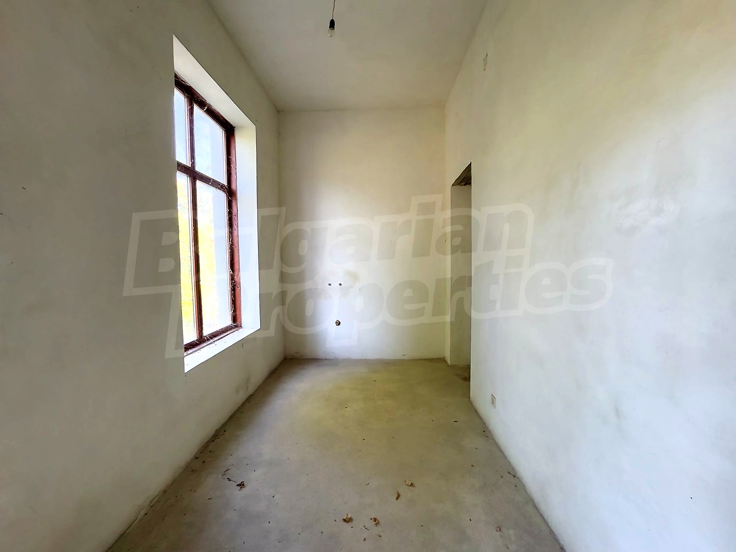 inside, unfurnished