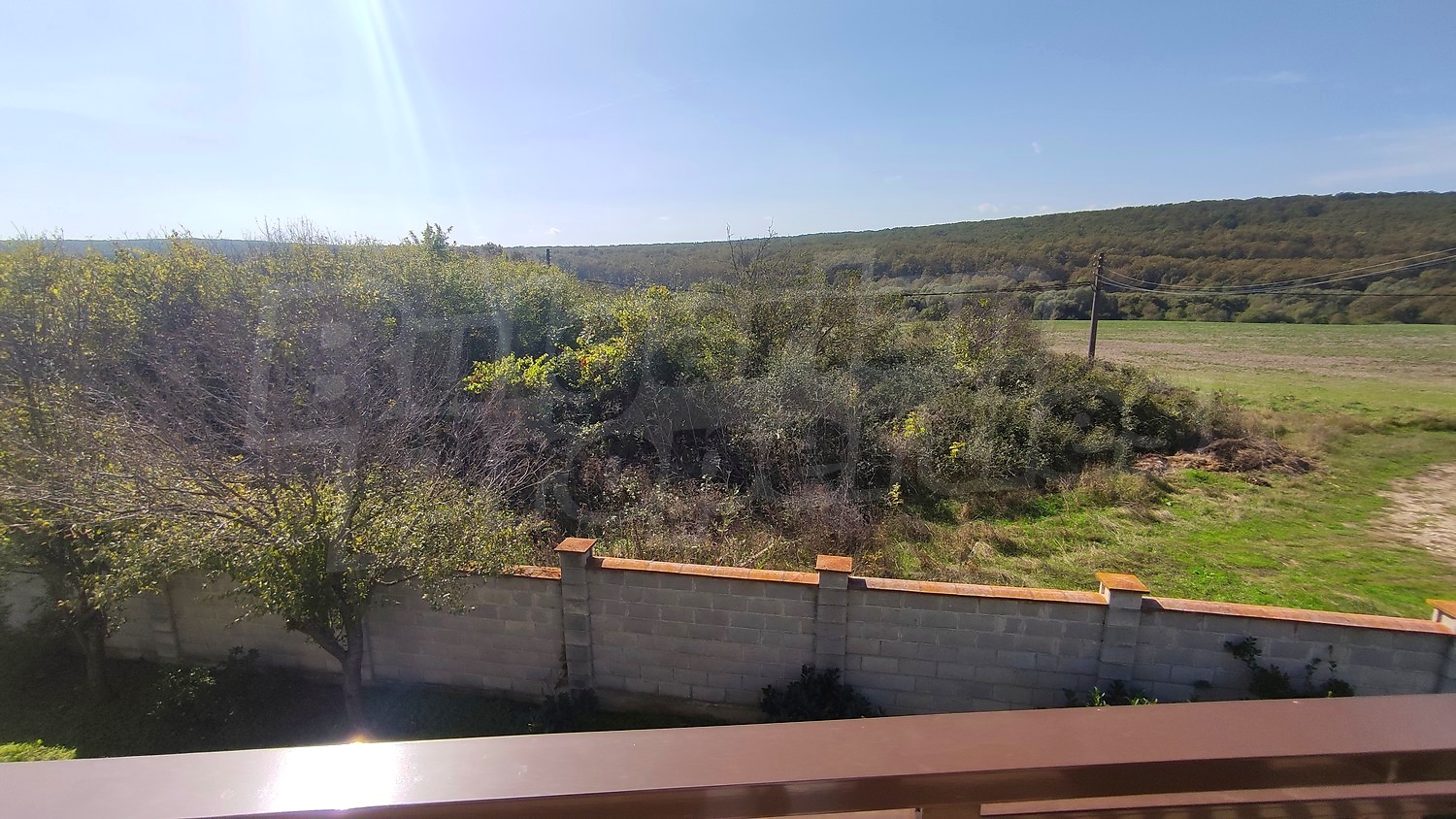 outside, green area