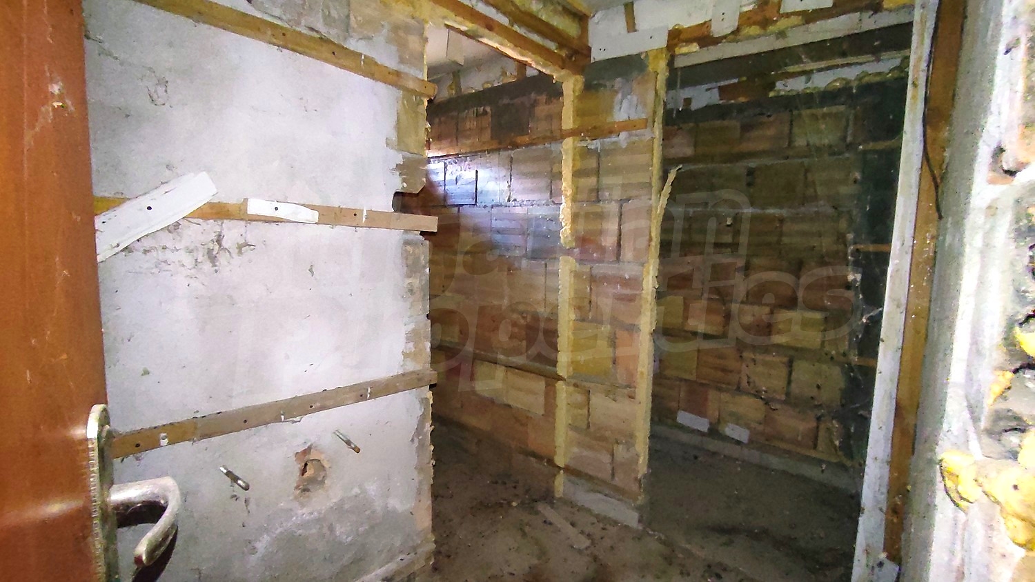 inside, unfurnished