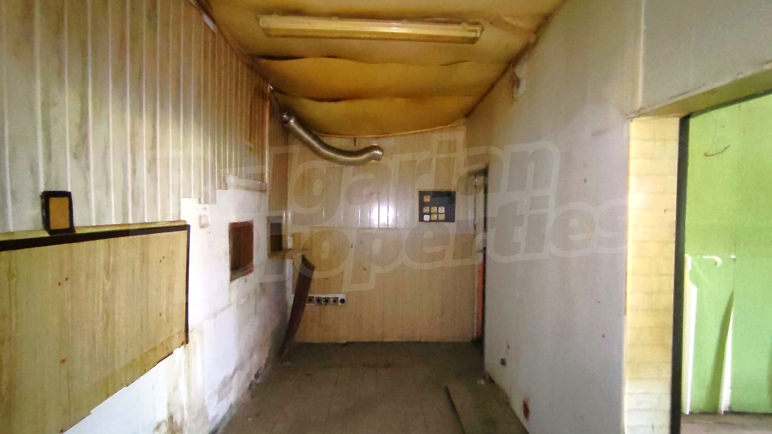inside, unfurnished