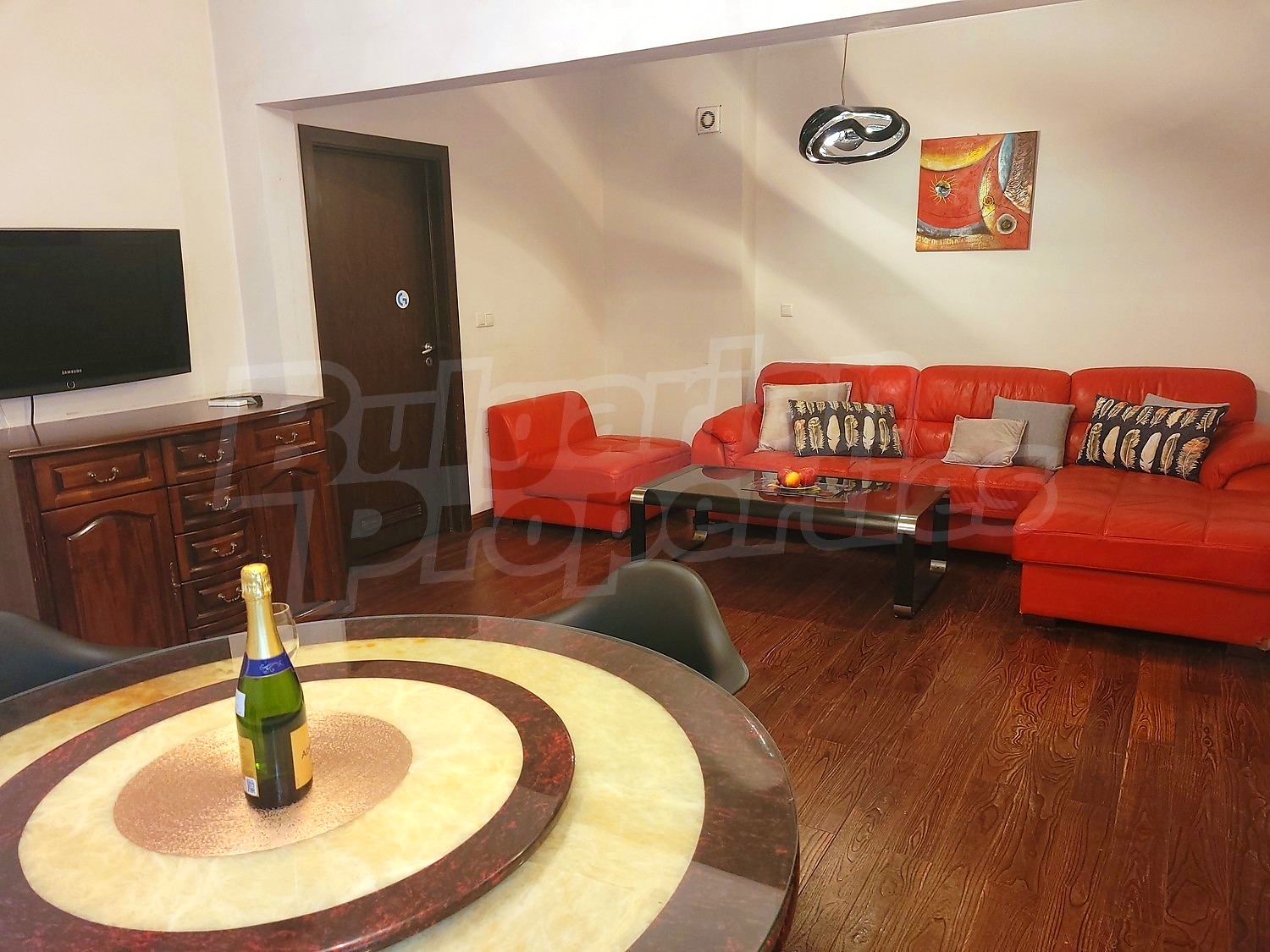 inside, living room, furnished
