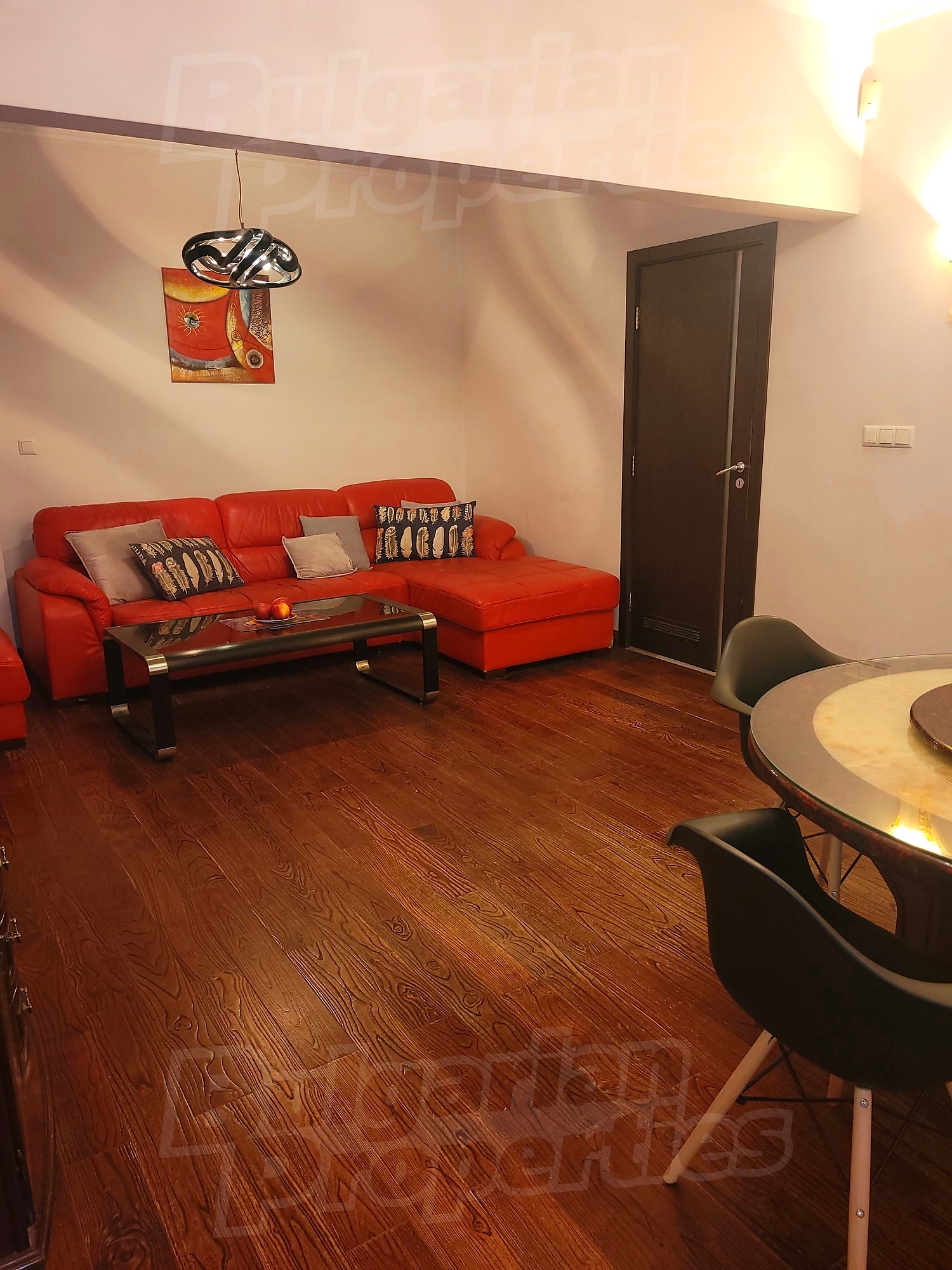 inside, living room, furnished