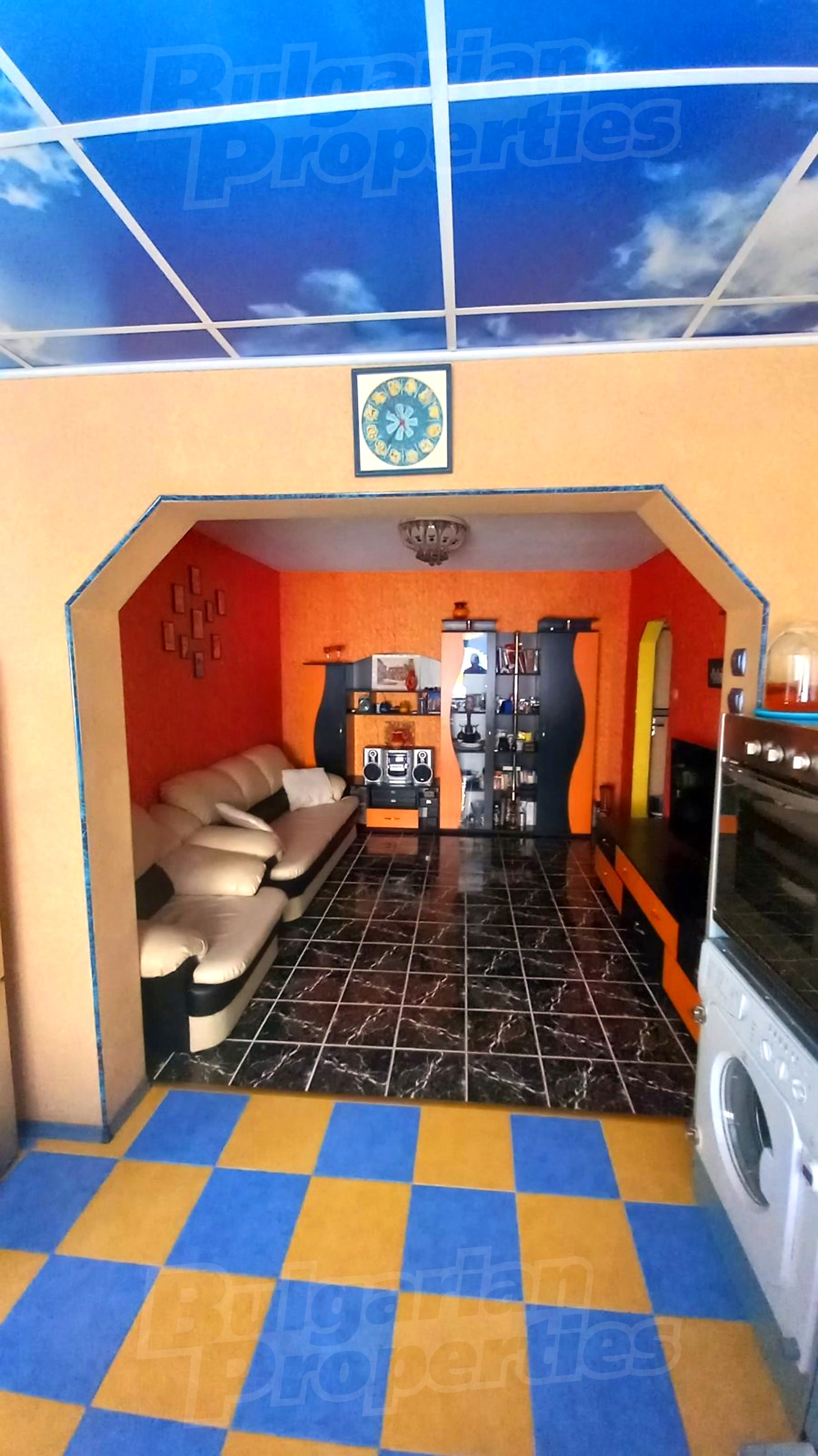 inside, living room, furnished