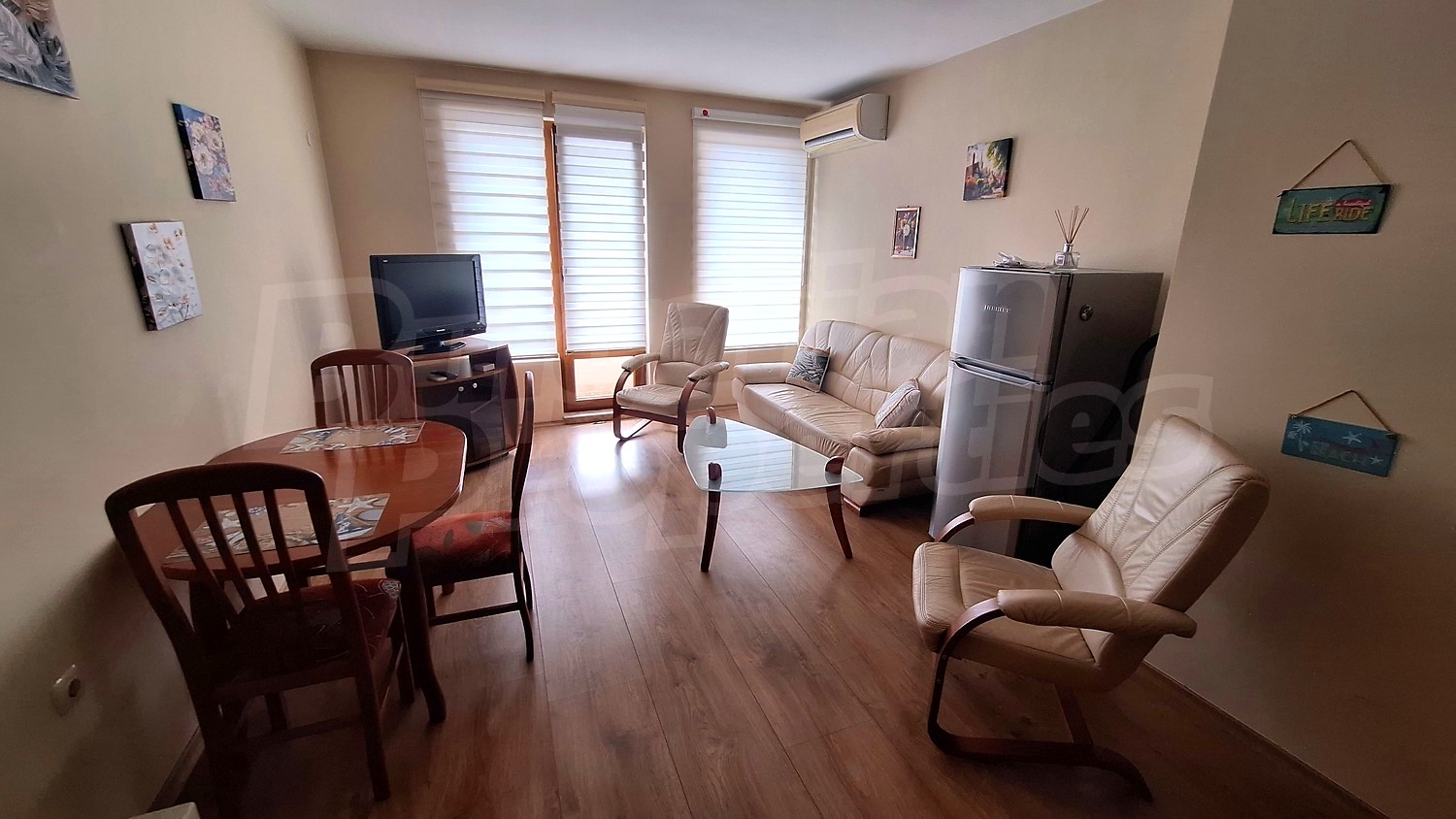 inside, living room, furnished