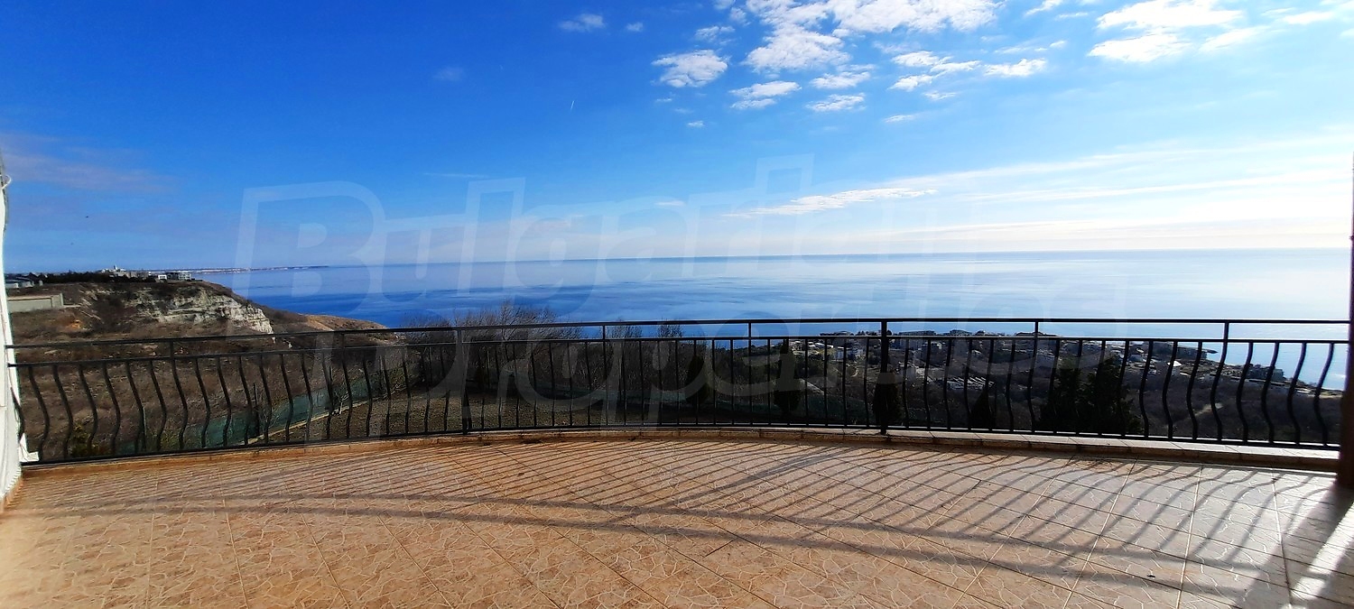 balcony, view from balcony, sea