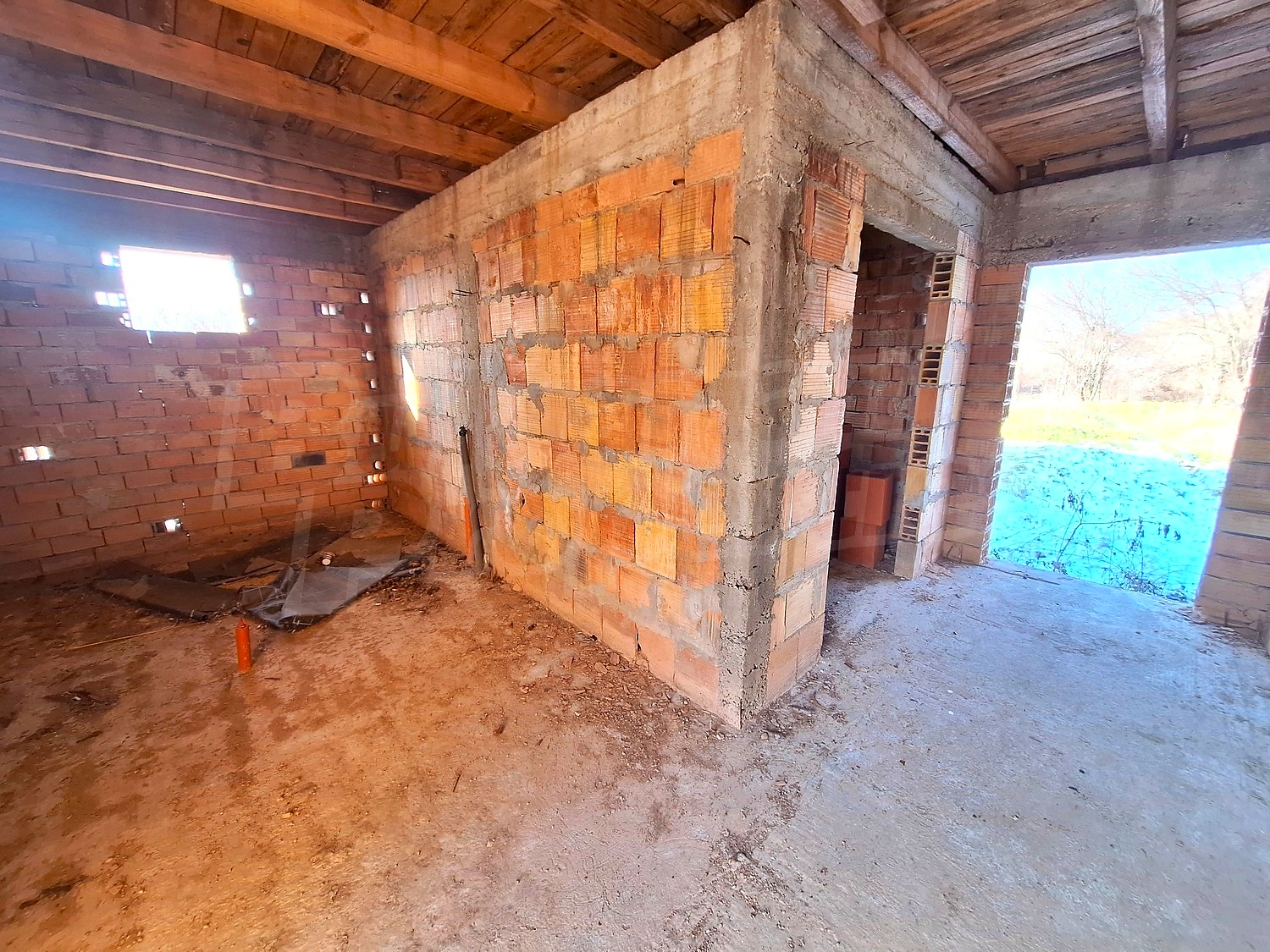 inside