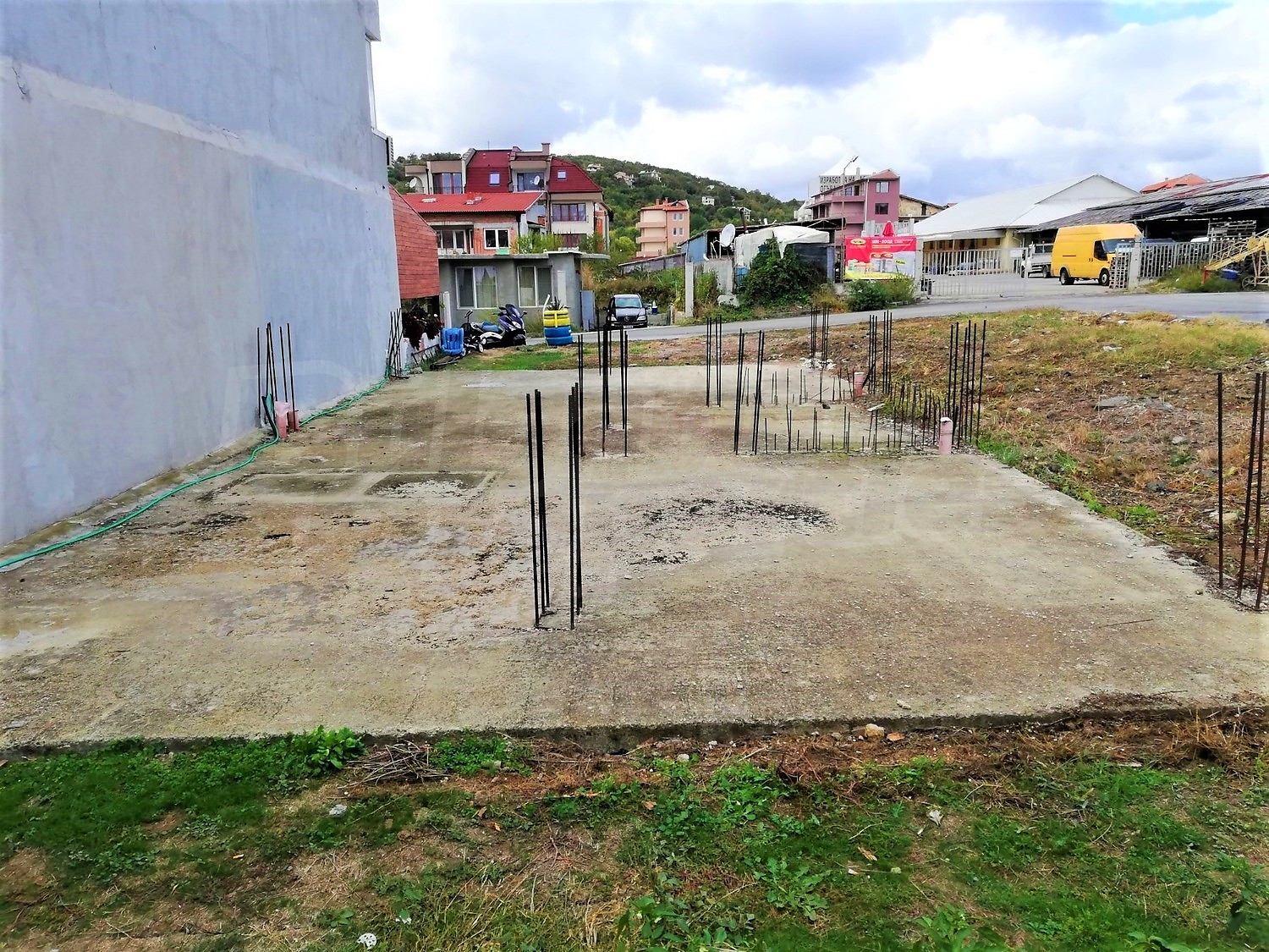 outside, facade, parking