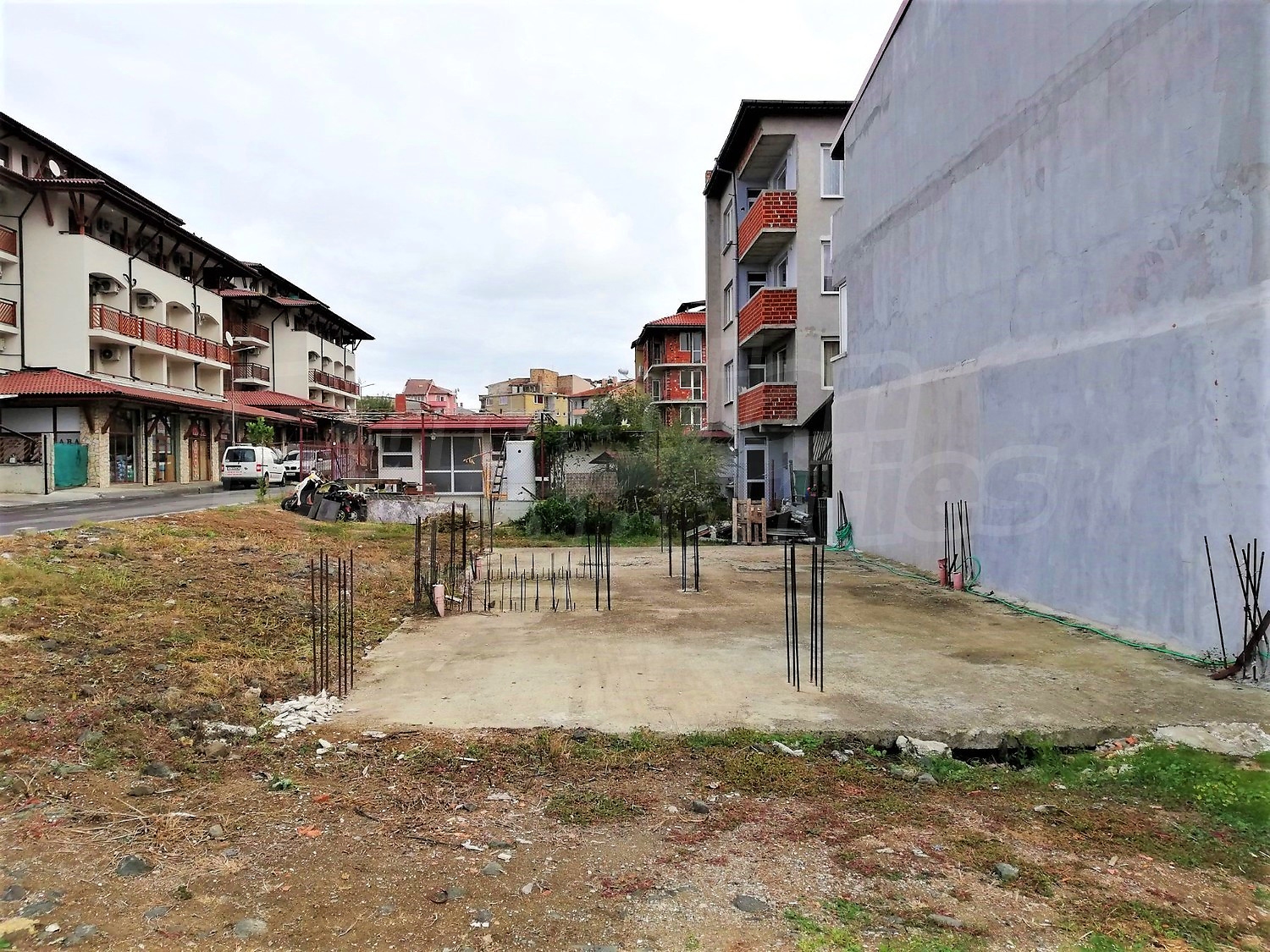 outside, facade, parking
