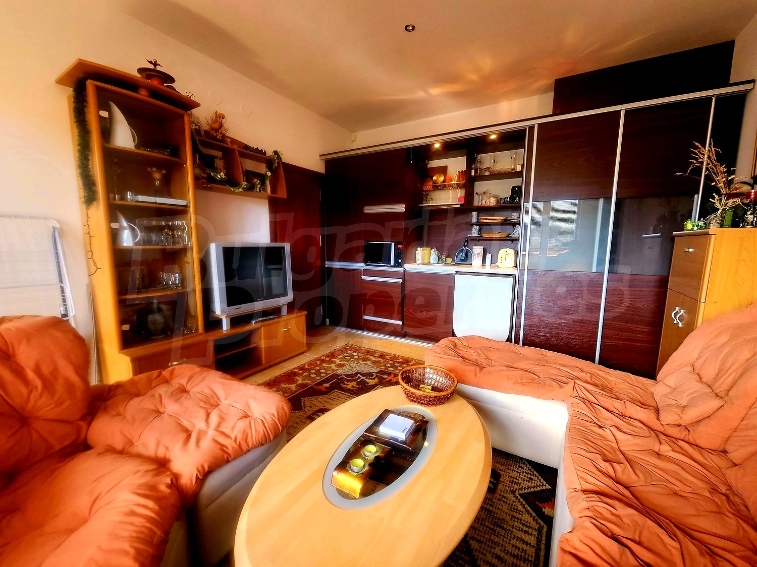inside, living room, furnished