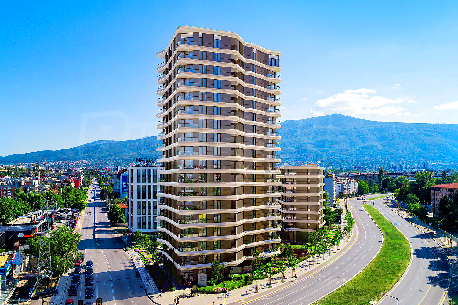facade, mountain, outside
