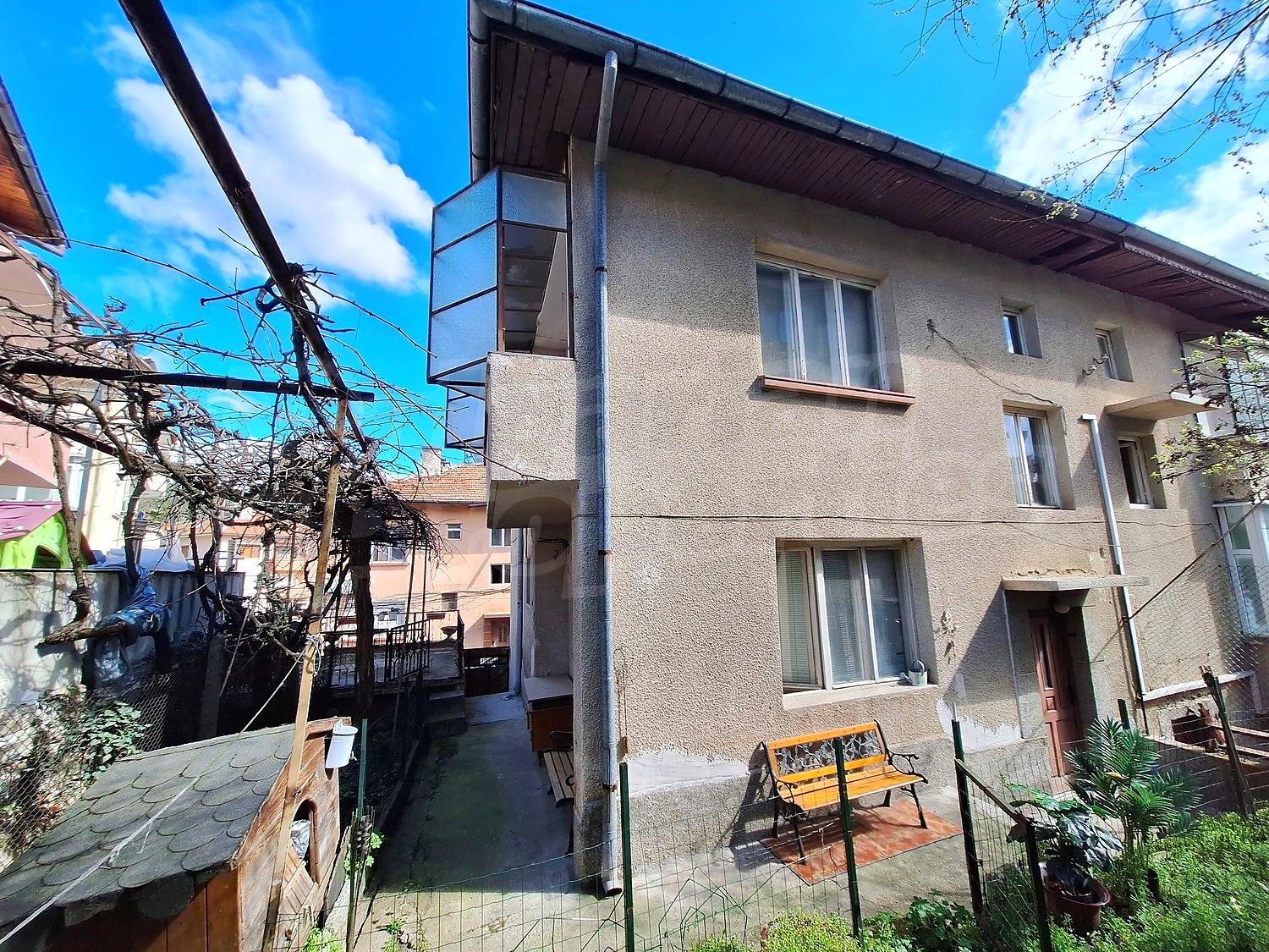 facade, garden, outside
