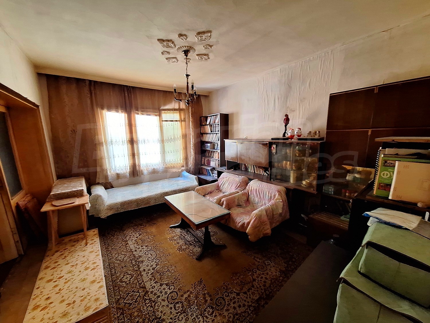 inside, living room, furnished