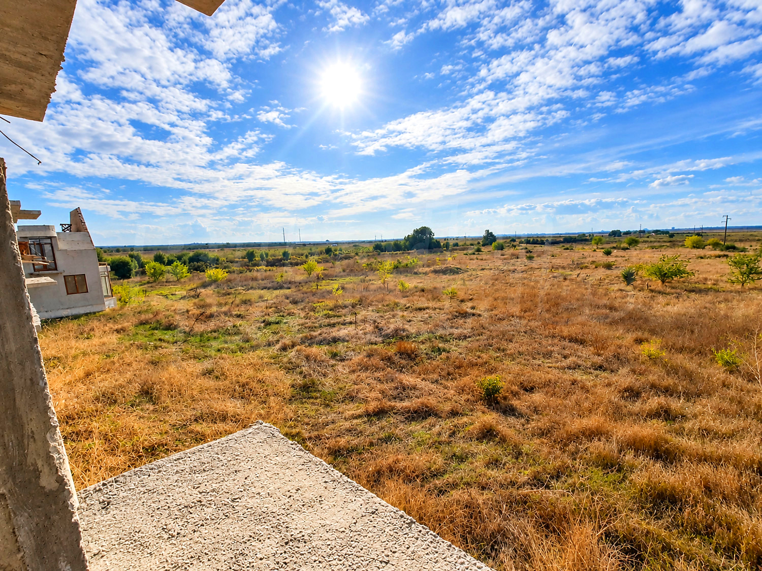 outside, view from balcony, garden