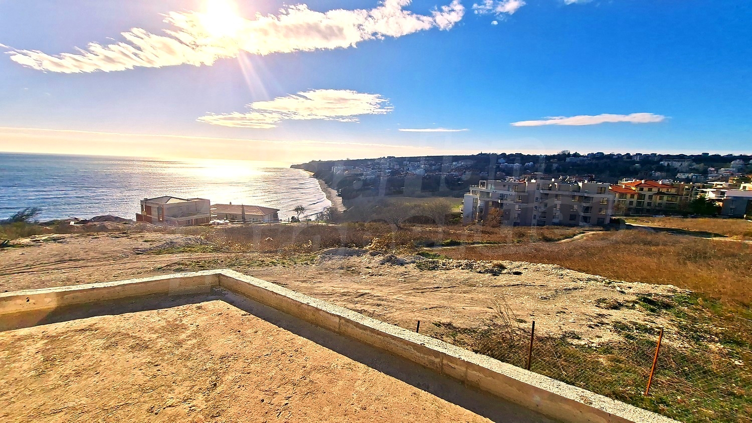 outside, sea, view from balcony