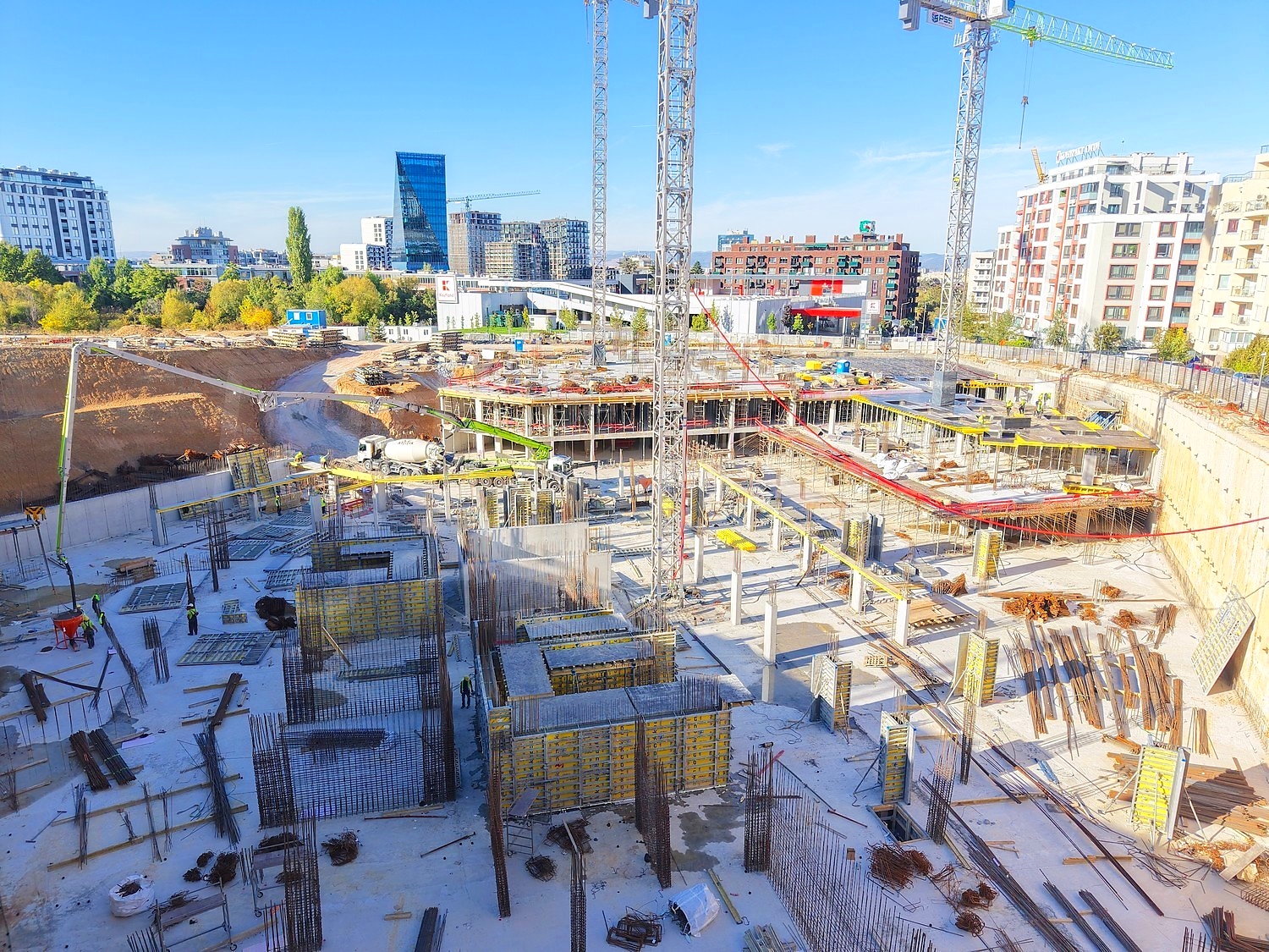 outside, construction