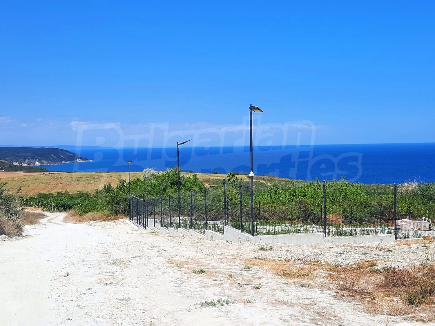 outside, sea, green area