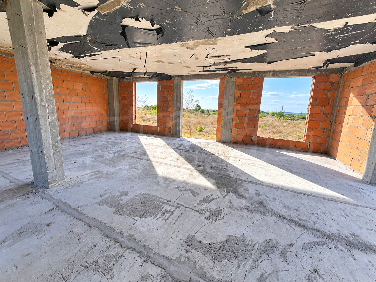 inside