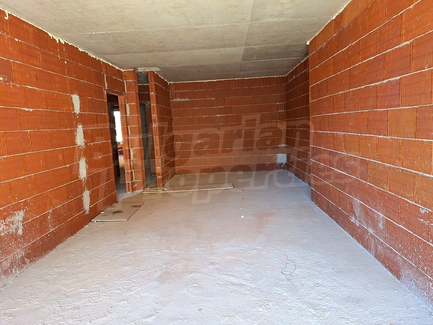 inside, unfurnished