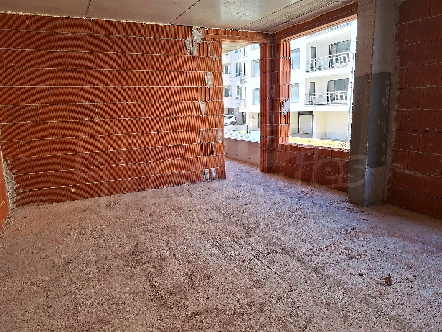 inside, unfurnished